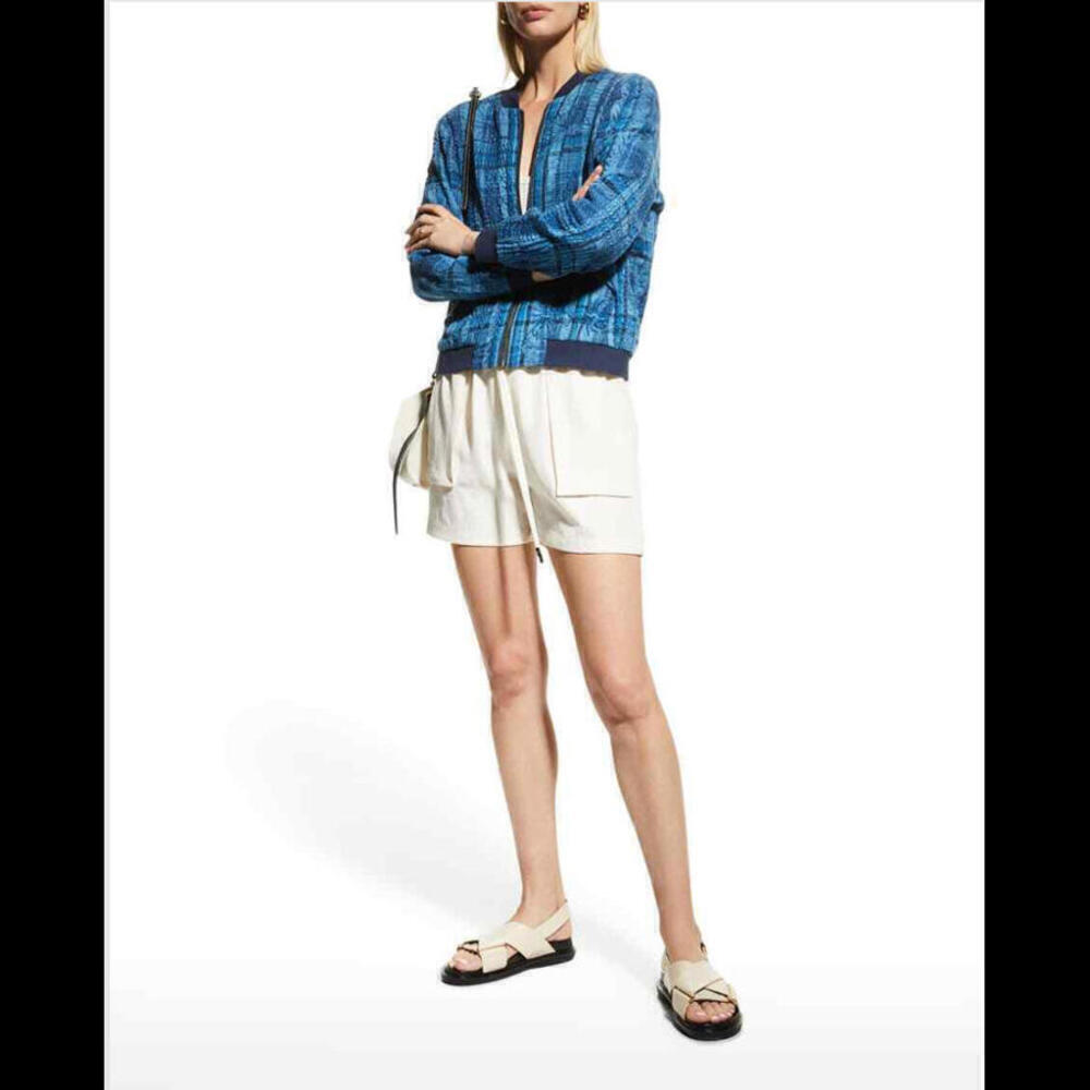 SOLD!!!! On Posh LiveNWT JOHNNY WAS Embroidered KAIRI PLAID BOMBER JACKETM $290